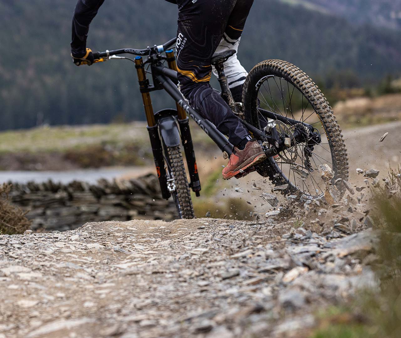 Pneus de descente
